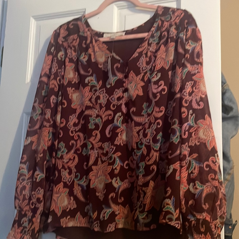 Loft flowy blouse